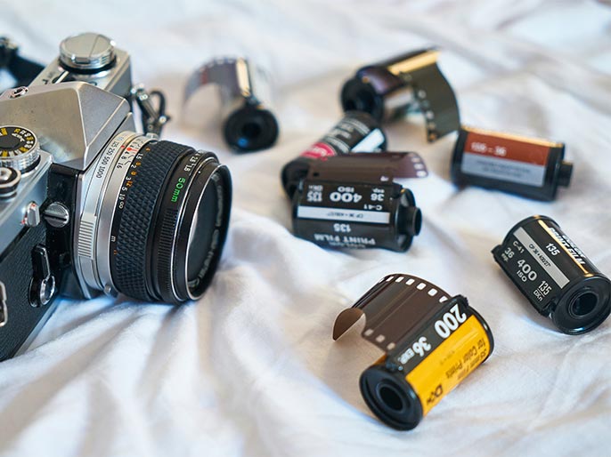 film and camera
